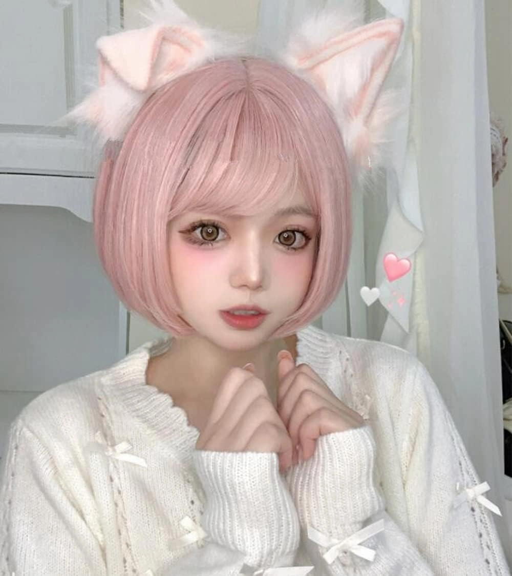 VIGVAN Animal Cosplay Ears Fox Punk Cross Headbands
