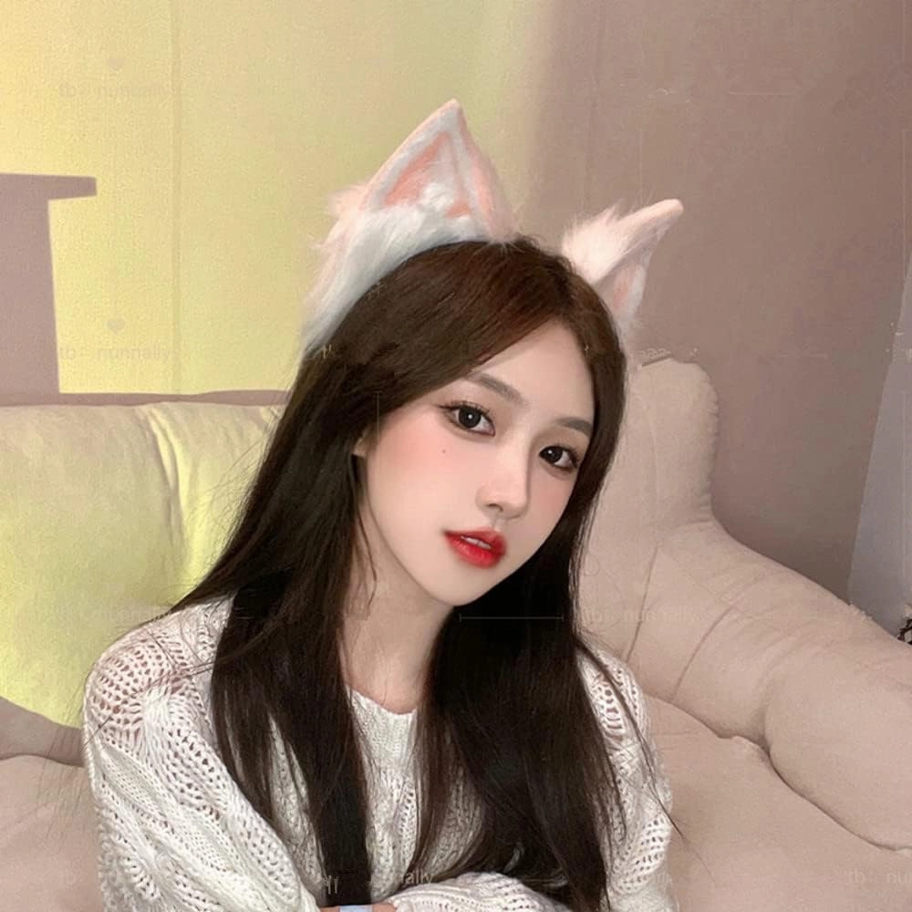 VIGVAN Animal Cosplay Ears Fox Punk Cross Headbands