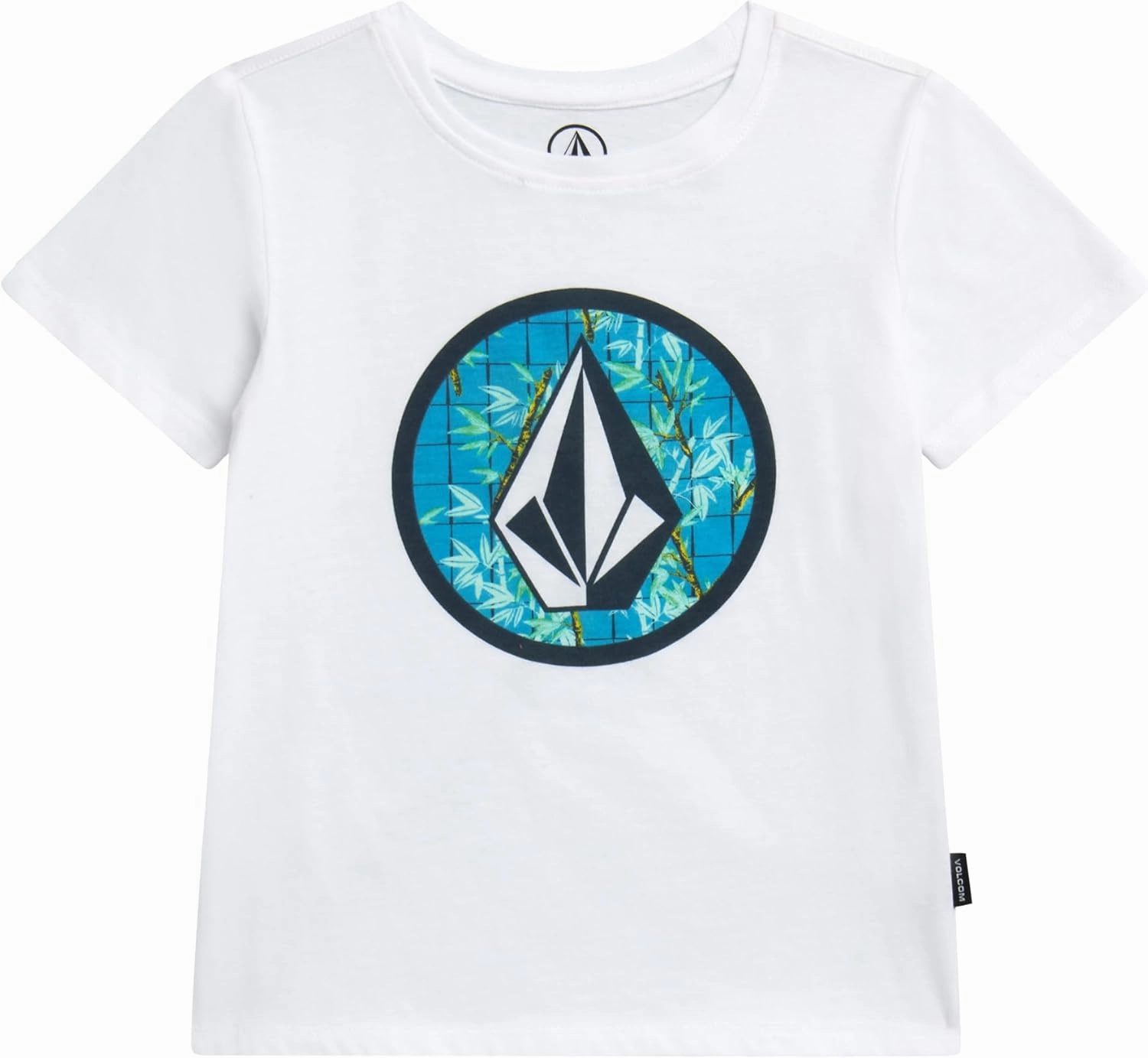 Volcom Baby Boys Swim Set - 2 Piece Short Sleeve Swim Shirt Graphic Tees & Board Shorts - Infant Toddler Little Boys Swimsuit
