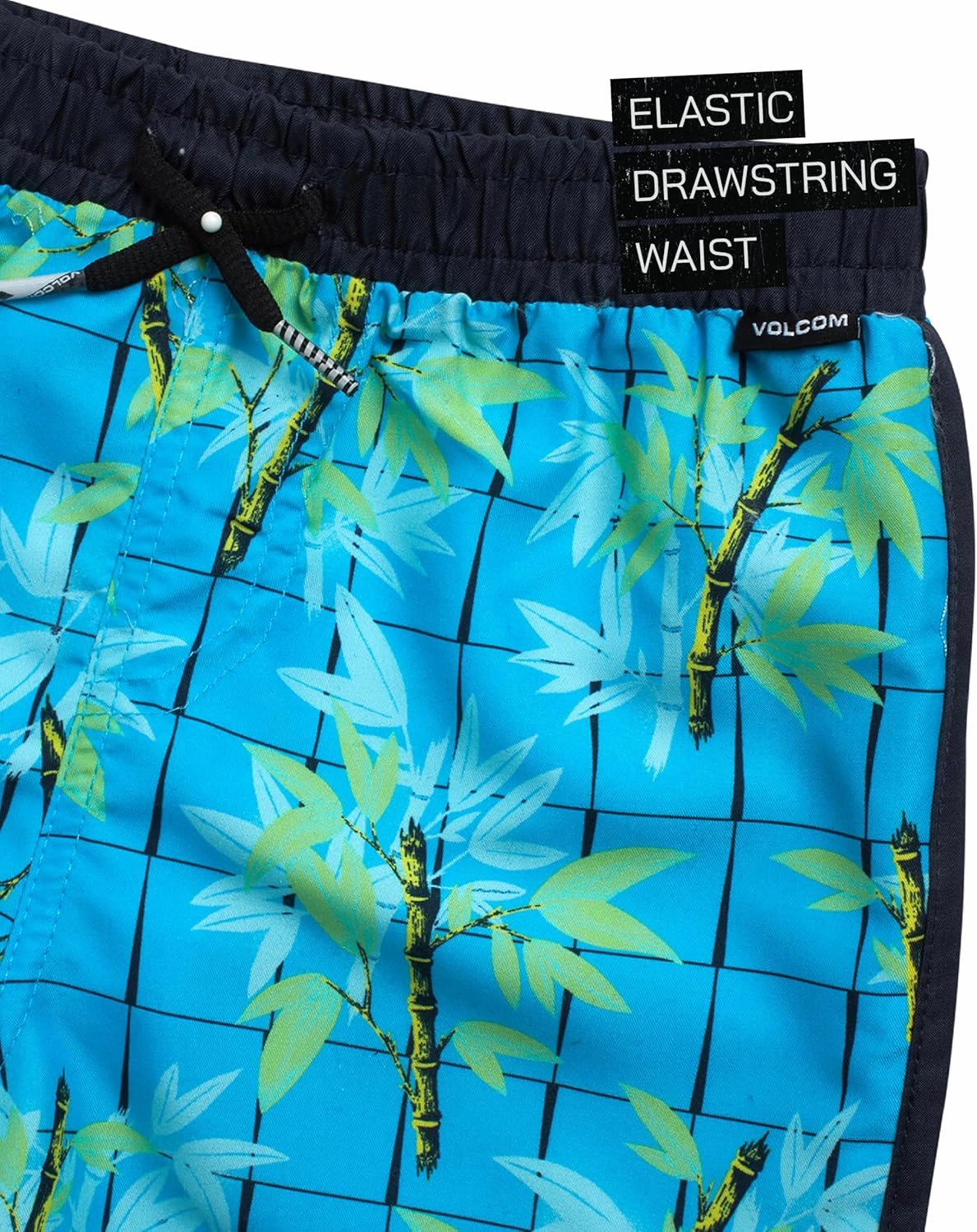 Volcom Baby Boys Swim Set - 2 Piece Short Sleeve Swim Shirt Graphic Tees & Board Shorts - Infant Toddler Little Boys Swimsuit