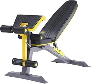 Weight Bench, Dumbbell Bench Workout Bench Adjustable Multi-Function Supine Board Dumbbell Bench Professional Fitness Equipment Exercise