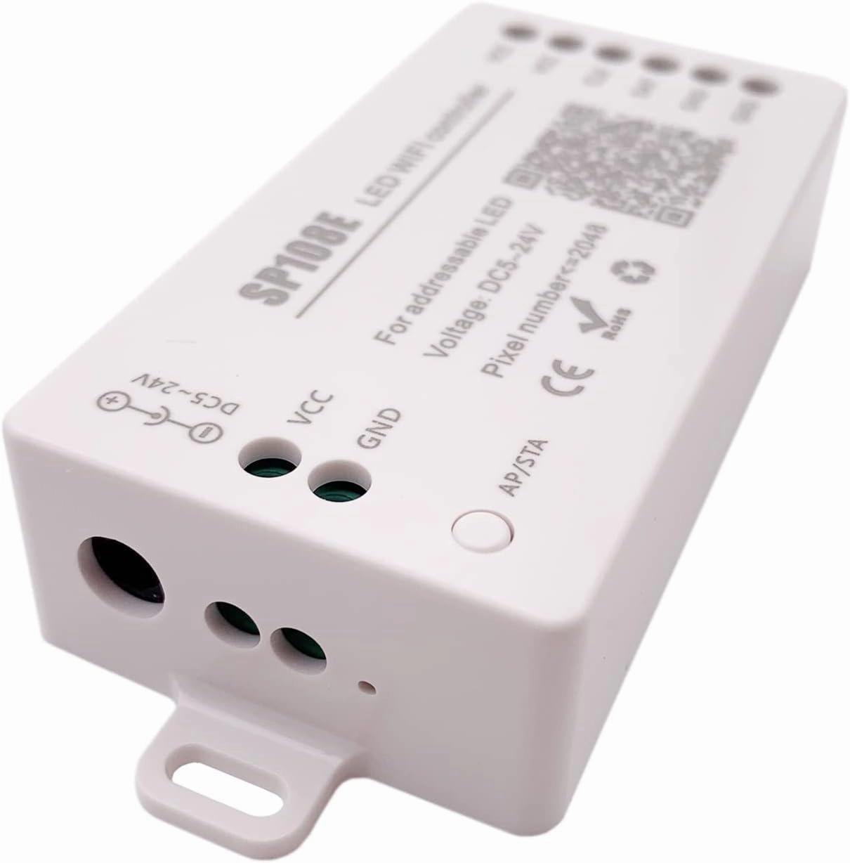 WiFi Controller SP108E WS2811 WS2812B LED Strip WS2813 WS2815 SK6812 SK9822 APA102C Etc LED Module Light Smart APP Wireless Control DC5-24V
