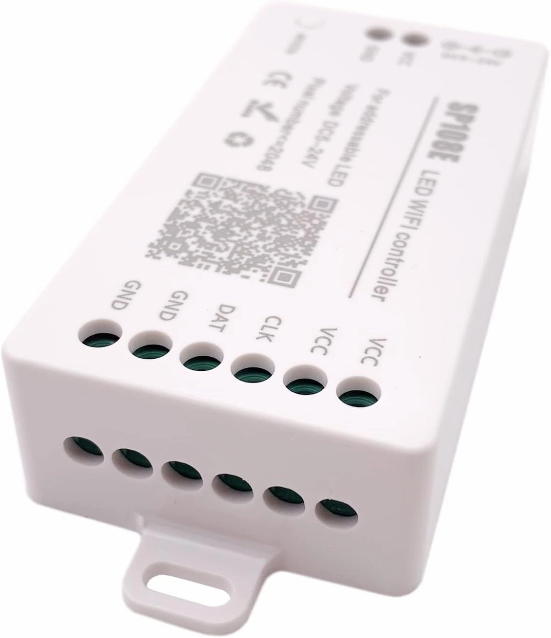 WiFi Controller SP108E WS2811 WS2812B LED Strip WS2813 WS2815 SK6812 SK9822 APA102C Etc LED Module Light Smart APP Wireless Control DC5-24V