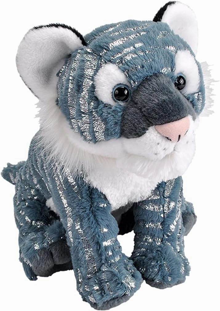 Wild Republic Tiger, Foilkins, Stuffed Animal, 12 inches, Gift for Kids, Plush Toy, Fill is Spun Recycled Water Bottles