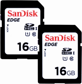 Wildgame Innovations 16GB 2-Pack SD Memory Card 10MB/Sec Class 10 SD Card Compatible with Most SD-Compliant Trail Cameras & Devices