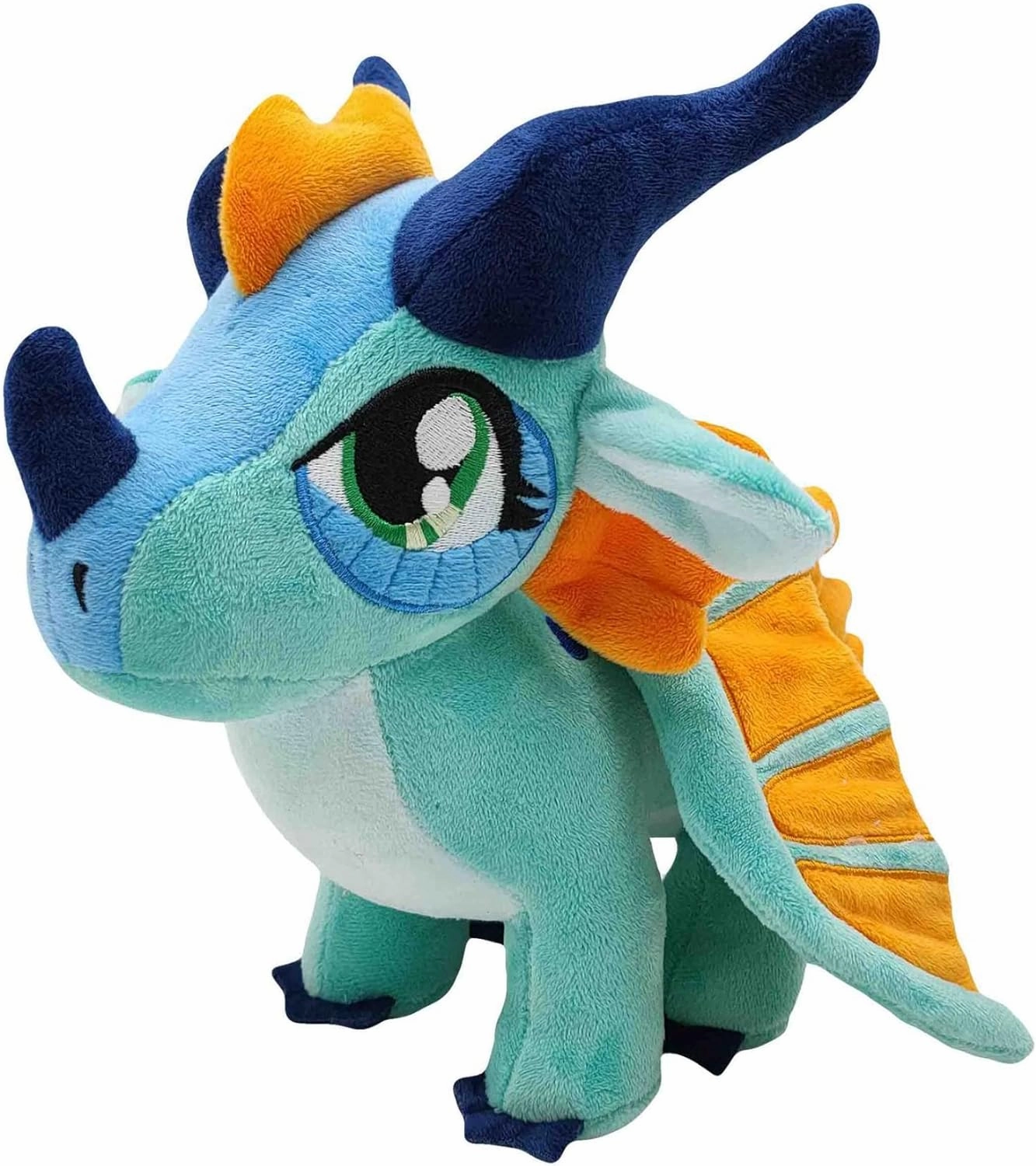 Wings of Fire Dragon Plush Toy, Fire Dragon Pillow for Kids' Room Decor, Gift for Kids' Birthday & Holiday