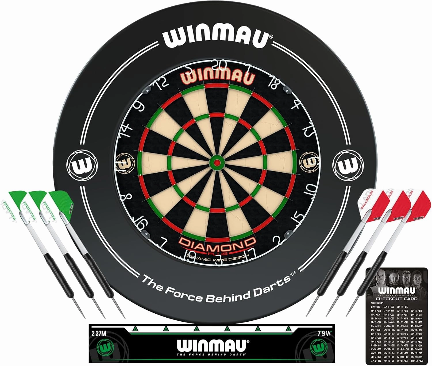 Winmau Diamond Plus Professional Bristle Dartboard