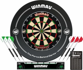 Winmau Diamond Plus Professional Bristle Dartboard