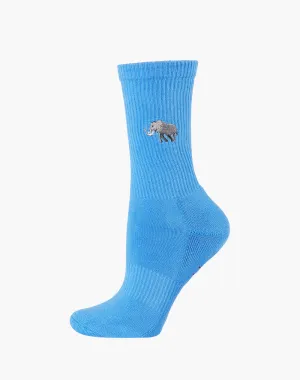WOMENS ELEPHANT ZOO CONSERVATION SOCK