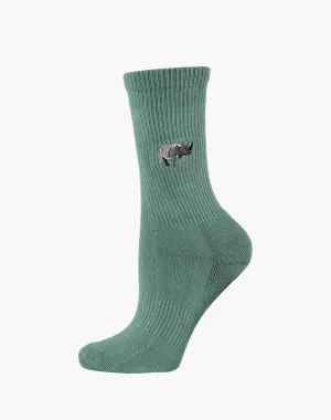 WOMENS RHINO ZOO CONSERVATION SOCK