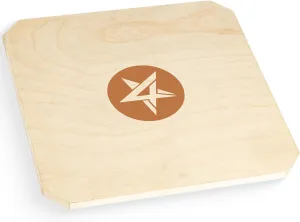 Yes4All Professional Rocker Board – 20” with 3 levels 15,18 and 20 degrees, Anti-Slip Wooden Balance Board Easily Rocking