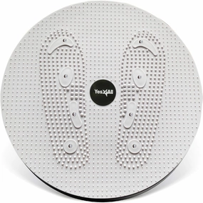 Yes4All Ab Twister Board, 15 inch XXL, Waist Twisting Disc,Twisting Stepper for Aerobic Exercise, Full Body Toning Workout, Noise-Free, 2pcs in a Box