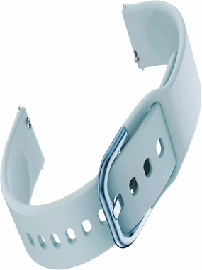 YODI New Edition Soft Silicone With Metal Buckle Strap Band For Boat Xtend Smart Watch Only [ Not for Any Other Models], OCEAN BLUE, Classic