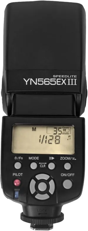 Yongnuo YN565EX III N Flash Speedlite, Wireless Slave TTL Manual and Multi Mode HSS, Compatible with D7500 D7200 D7100 D7000 D5600