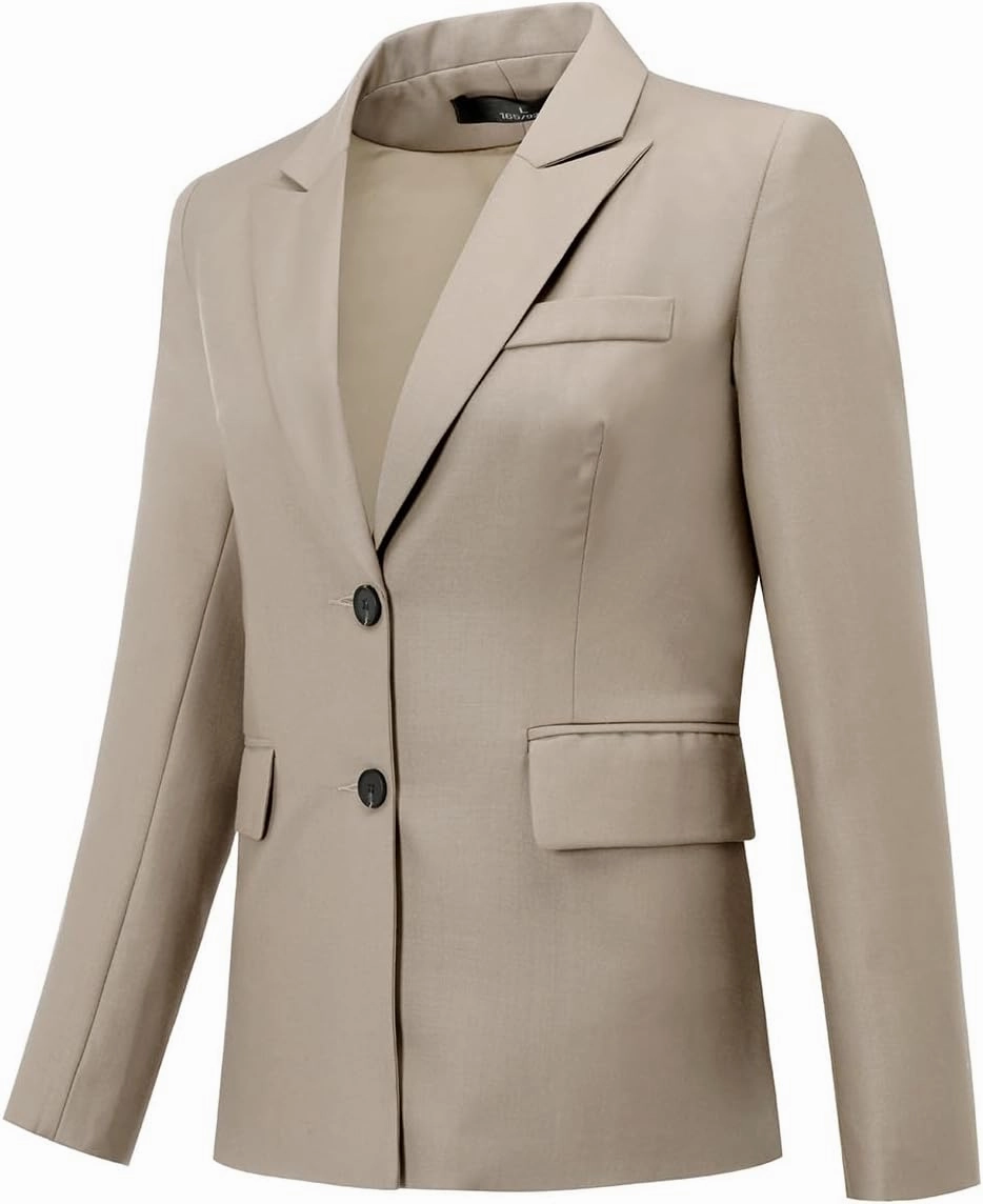 YUNCLOS Women's 2 Piece Office Work Suit Set One Button Blazer and Pants